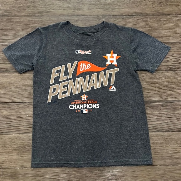 2017 Houston Astros American League Champions official MLB shirt youth - Picture 5 of 8